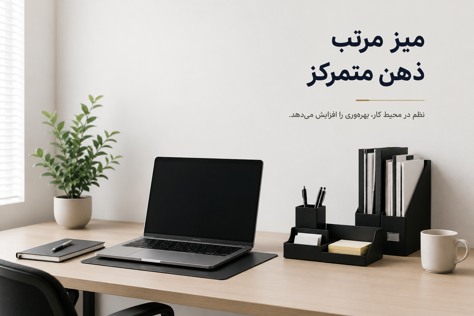 چرا یک میز کار منظم بهره‌وری شما را دو برابر می‌کند؟